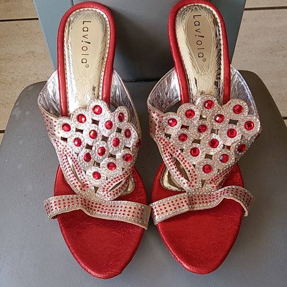 Gorgeous Party Sandals from Singapore size 39 - Picture 1 of 8
